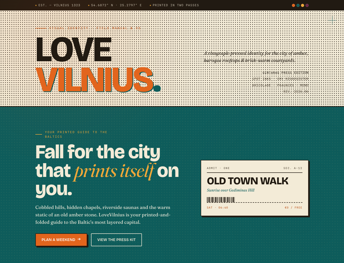 LoveVilnius — Gintaras Press · Style Guide v2