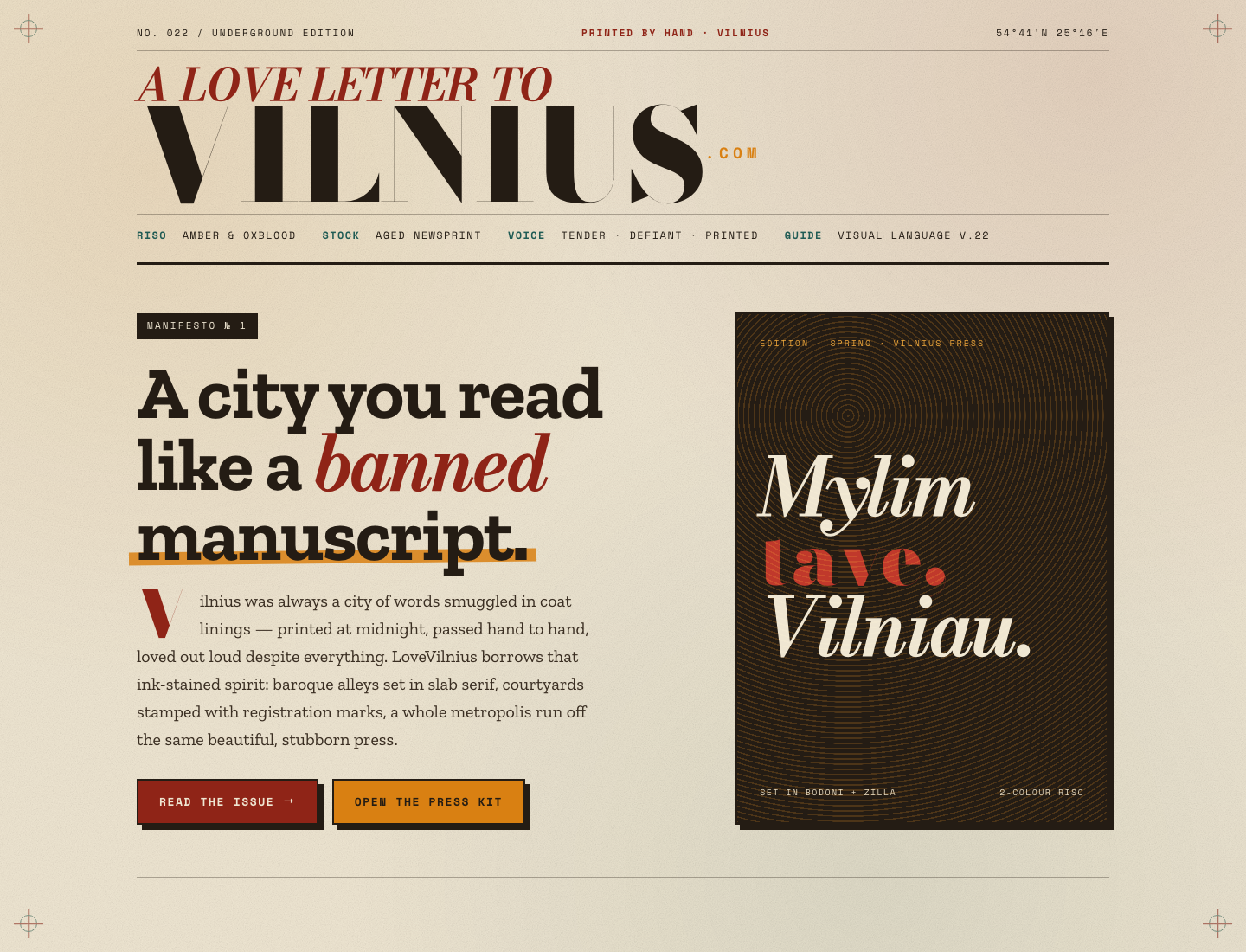 LoveVilnius — Samizdat Style Guide v1