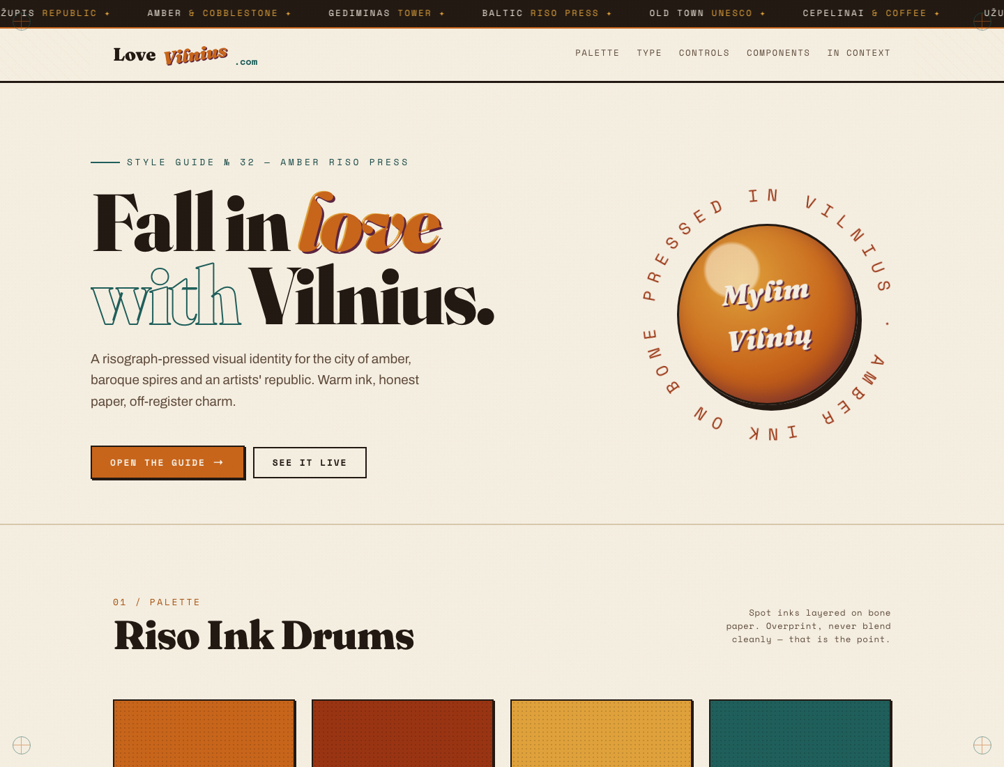 LoveVilnius.com — Amber Riso Style Guide v2